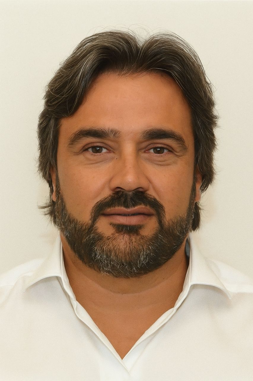 Blueprint, architecture and men at table shaking hands for collaboration, agreement and inspection from above. Construction, building team and contractor on site with floor plan, handshake and deal